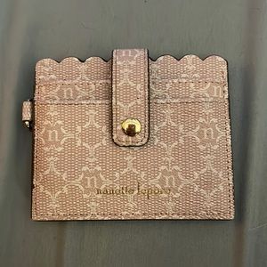 Cute pink Wallet with Id holder